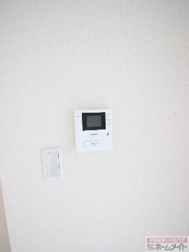 セキュリティ　カメラ付インターホン（イメージ）