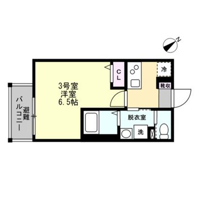 ベイルームプロスパー海老名の間取り写真