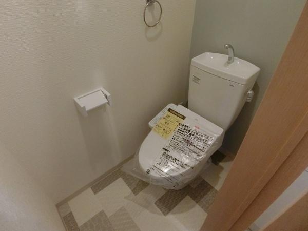 近鉄南大阪線 藤井寺駅 徒歩12分 3階建 築2年のトイレ写真