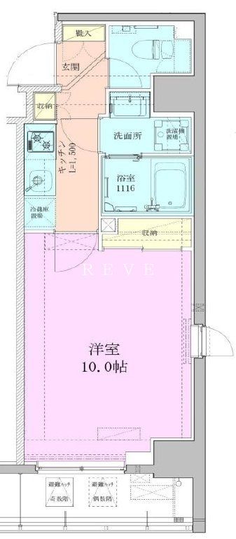 八丁堀レジデンス壱番館の間取り写真
