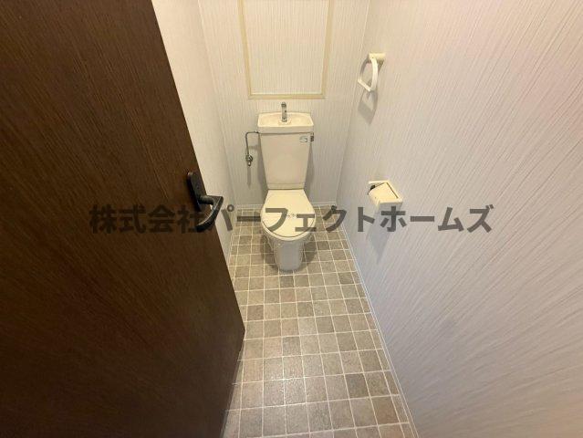 トイレ　ゆったりとした空間のトイレです