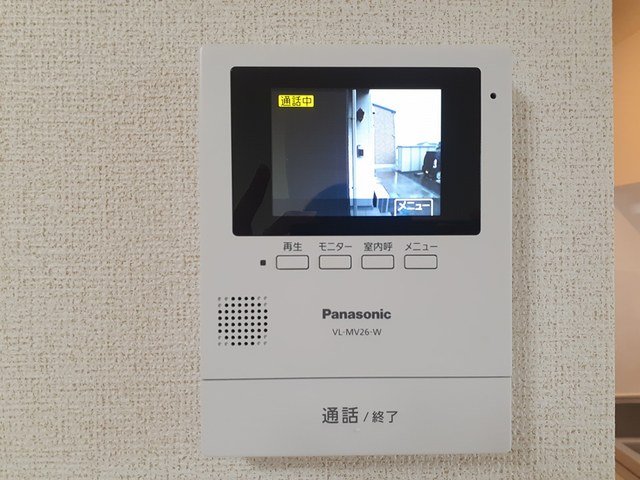 セキュリティ　モニタ付インターホンです。