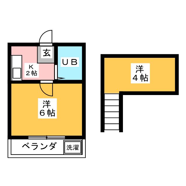 メゾンはちまんやまＡの間取り