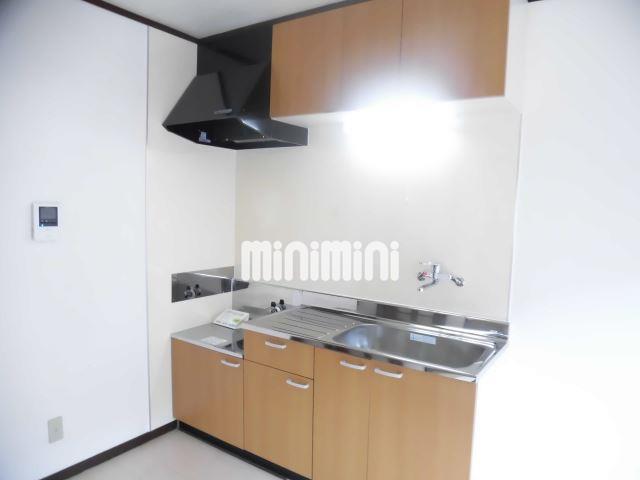 キッチン　ガスコンロ設置可能