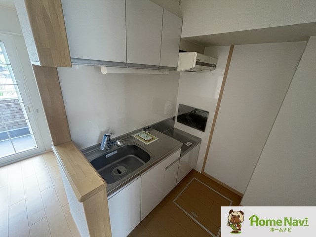 キッチン　浄水器一体型のキッチン