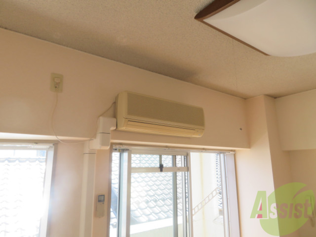 その他設備　エアコンが設置してありますので、寒暖対策もばっちり。