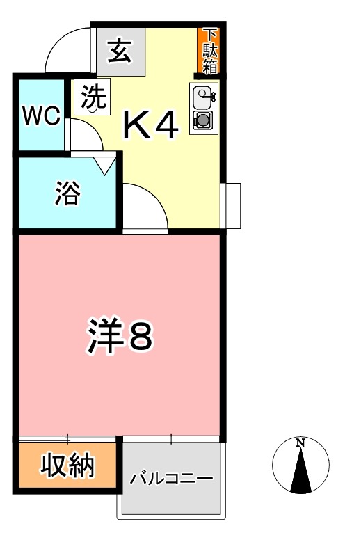 【DWellフォルテ　Ａの間取り】