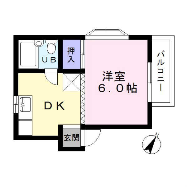 東京都北区中十条４（アパート）の賃貸物件の間取り