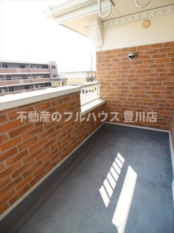 バルコニー　写真は別室・同型タイプ
