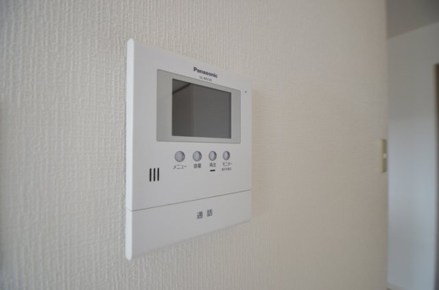 セキュリティ　モニター付きなので安心です♪