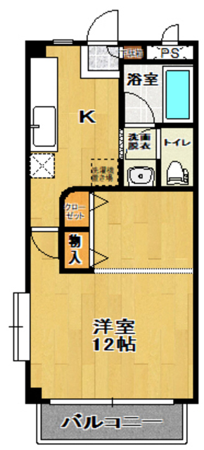 太郎殿ヴィレッジ　Ｃ棟の間取り