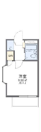 レオパレス川越第７の間取り