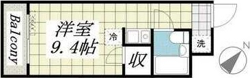 神奈川県相模原市中央区共和２（マンション）の賃貸物件の間取り