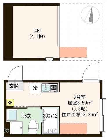 エルフォルクの間取り