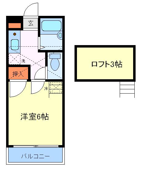 ロフティイーグルの間取り