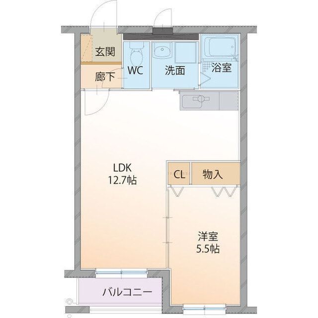 HEARTFUL MANSION Copain（コパン）の間取り