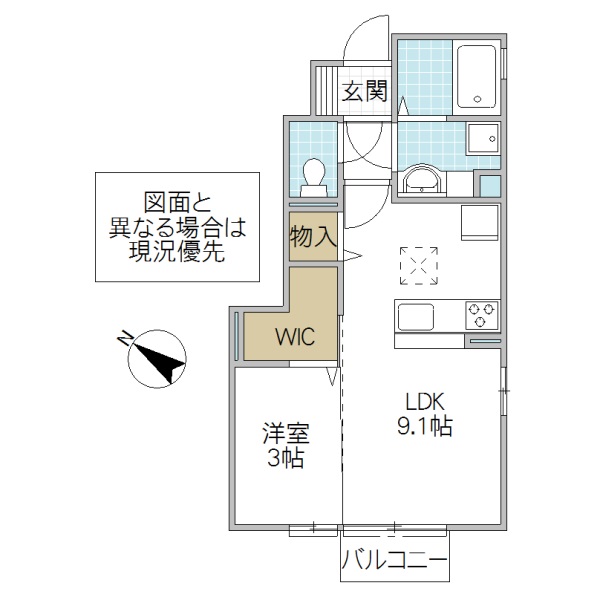 フォンターナの間取り