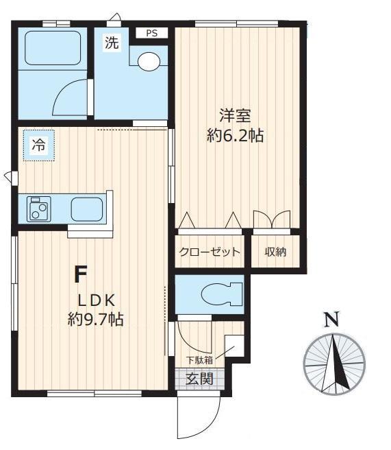 カーサ エスポワールの間取り