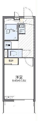 レオパレスオクシムの間取り