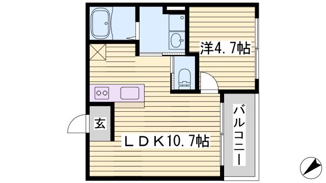プリオーレリベルタの間取り