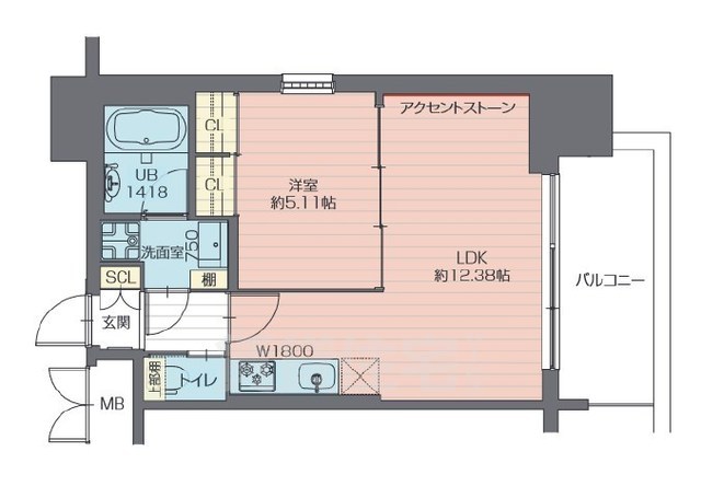 プレジオ阿波座の間取り