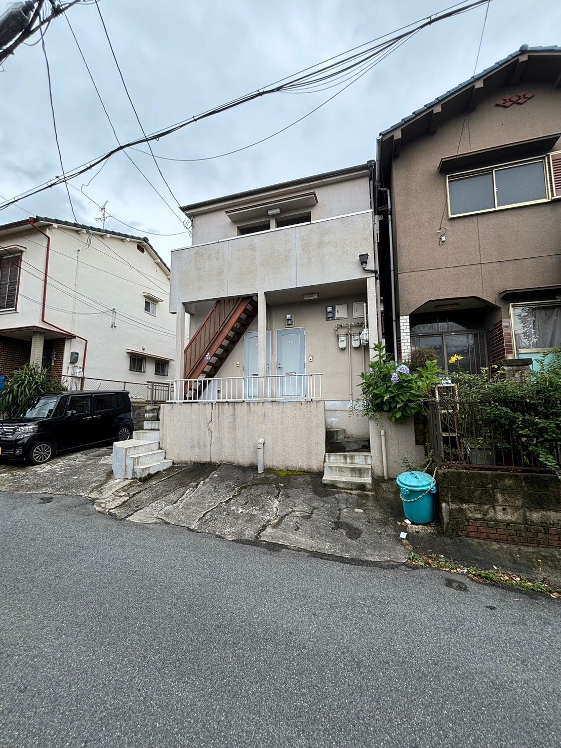 田辺ハイツの建物外観