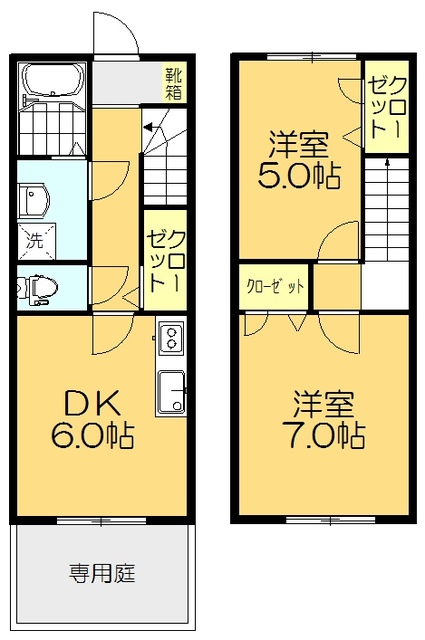 アトラツインクルの間取り