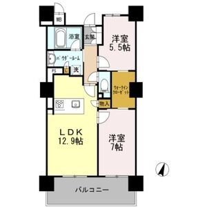 【名古屋市中村区平池町のマンションの間取り】