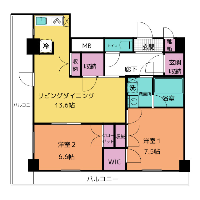 【ＥＰＡＣ　Ｓｐｏｒｔｓ　Ｒｅｓｉｄｅｎｃｅの間取り】