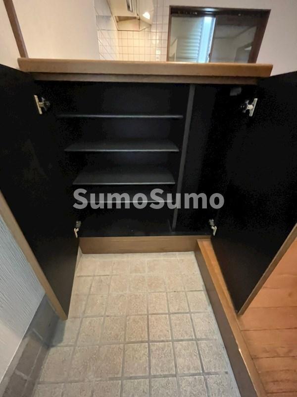 収納　大きなスペースがあり、収納には困りません