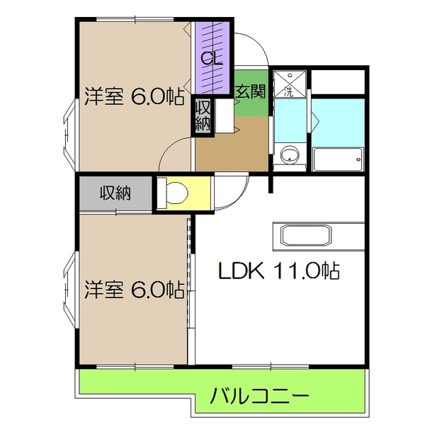 パールグランデの間取り