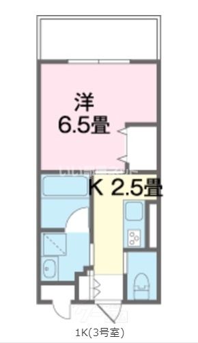 宜野湾市真栄原のマンションの間取り