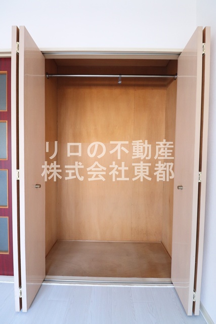 収納　奥行のある収納付です！増えがちな荷物をもスッキリ収納できます