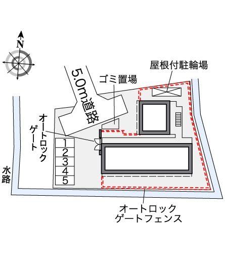 【レオパレスシルバ　コートのその他共有部分】