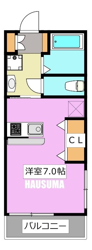 【TK LEA HOUSEの間取り】