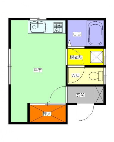 アリス八街第二の間取り