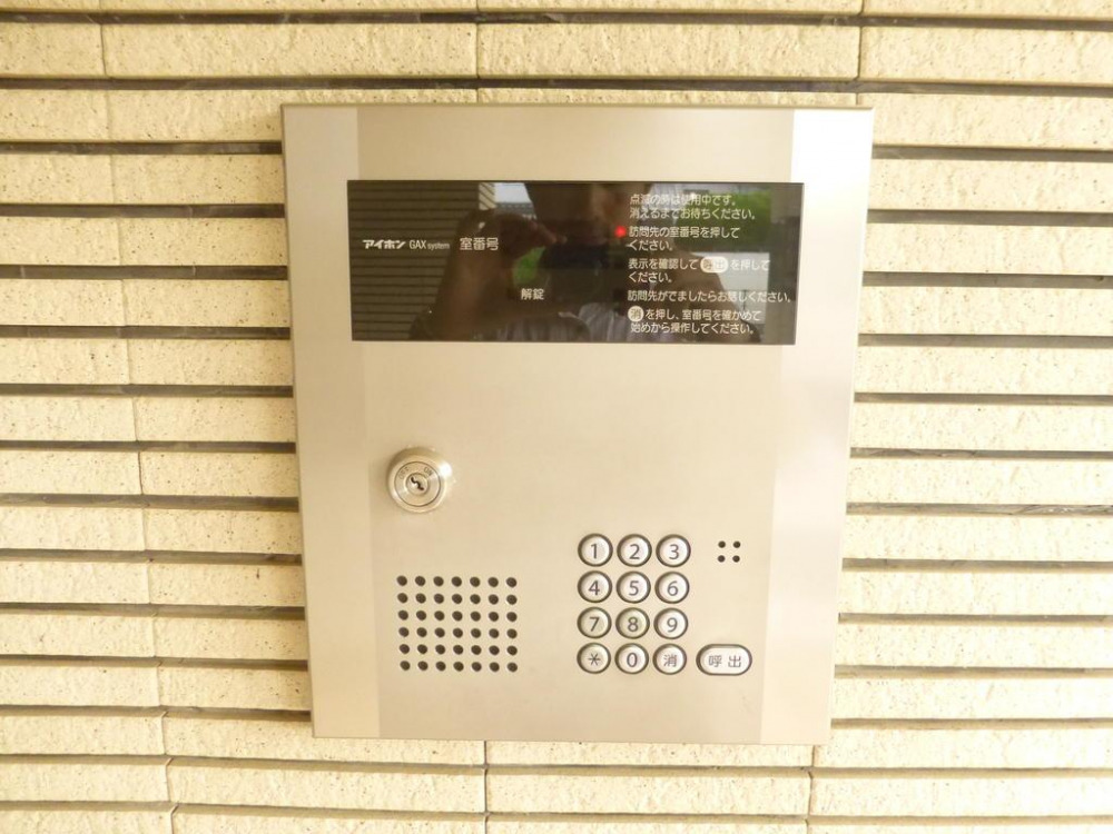 セキュリティ　オートロックなので、安心ですね♪