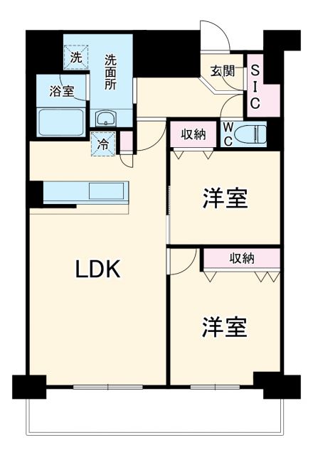 ロイジェント日吉IIの間取り