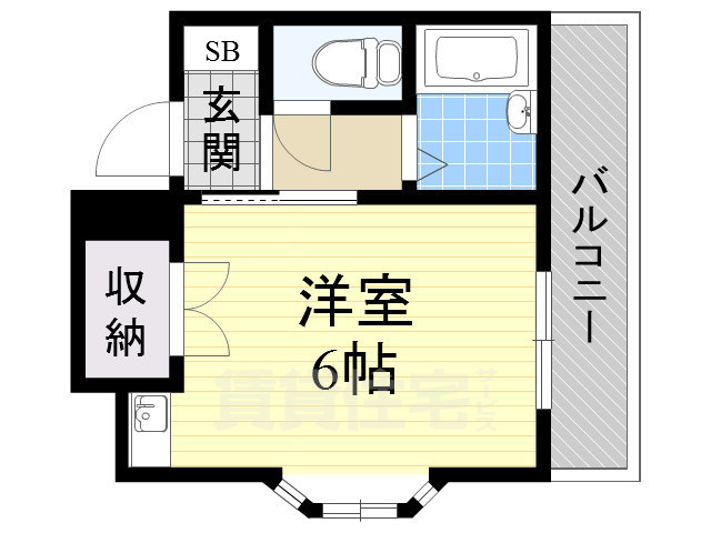 交野市星田のマンションの間取り