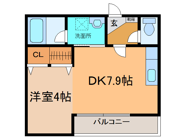 アペルト2.7の間取り