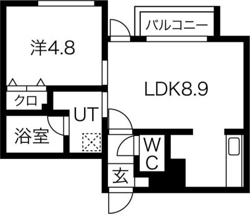 オルセー北17条の間取り