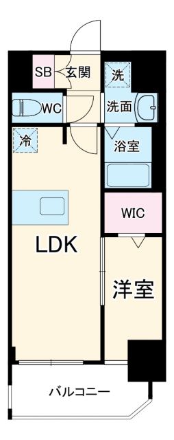 プレサンスＮＡＧＯＹＡ覚王山の間取り