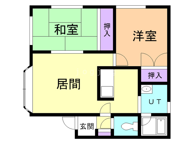 ハイム白樺の間取り