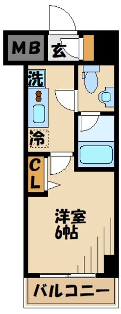 ドルチェパルコ東京府中の間取り