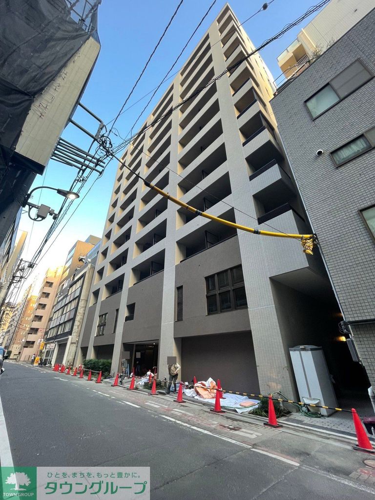 【中央区東日本橋のマンションの建物外観】