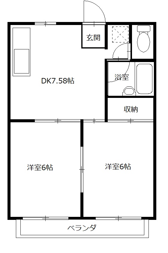 ナチュラルハイツ本郷の間取り