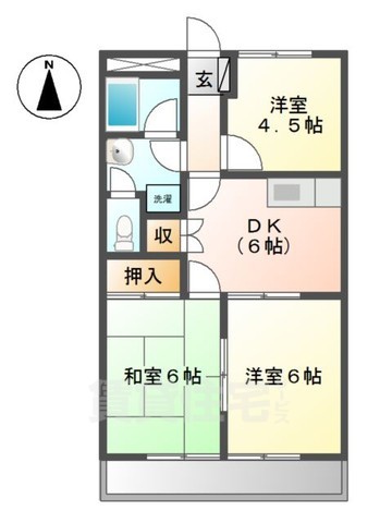 エルシャトーの間取り