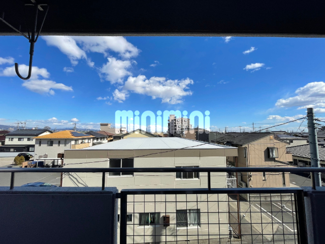 眺望　外から中が見えずらくなっています（＾＾♪