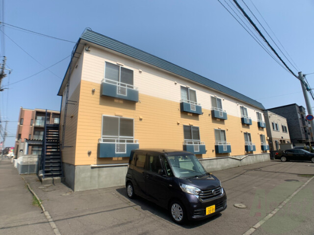 建物外観　札幌市北区北三十八条西「クレール神Ａ棟」
