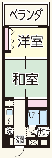 フラワーパレス白子の間取り